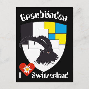 Cartão Postal Graubünden Schweiz Postkarte