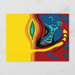 cartão postal gravado pela ekos