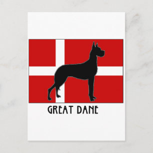 Cartão Postal Great Dane