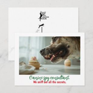 Cartão Postal Great Dane: Tarefa Cachorro Cupcake