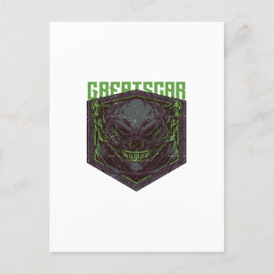 CARTÃO POSTAL GREAT SCAR