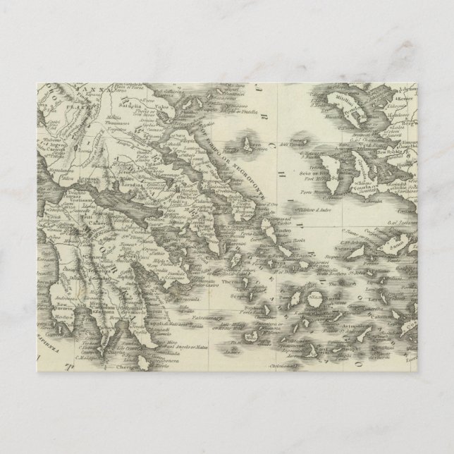 Cartão Postal Grécia 16 (Frente)