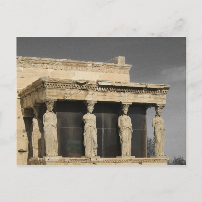 Cartão Postal grécia / acropolis (Frente)