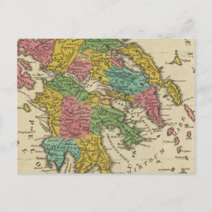 Cartão Postal Grecia Antiqua
