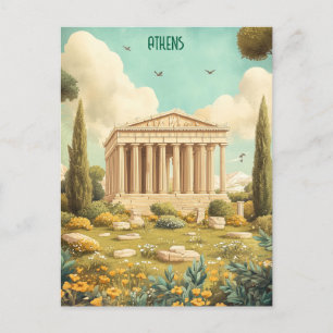 Cartão Postal Grécia Atenas