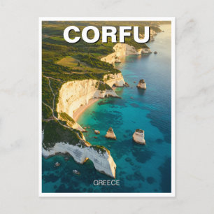 Cartão Postal Grécia Corfu