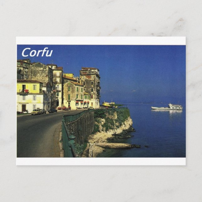 Cartão Postal GRÉCIA - Corfu - angie -.JPG (Frente)