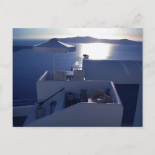 Cartão Postal grécia da Ilha Santorini