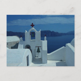 Cartão Postal Grécia da ilha Santorini