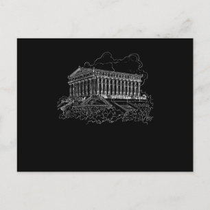 Cartão Postal Grécia de Éphesus do Templo de Artemis