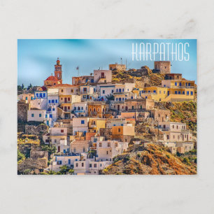 Cartão Postal Grécia de Karpathos