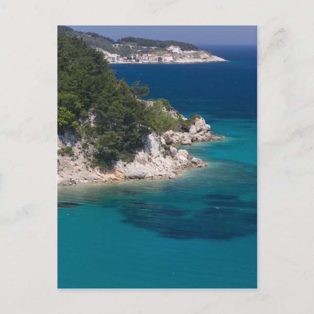 Cartão Postal GRÉCIA, Ilhas do Egeu Nordeste, SAMOS, (Frente)