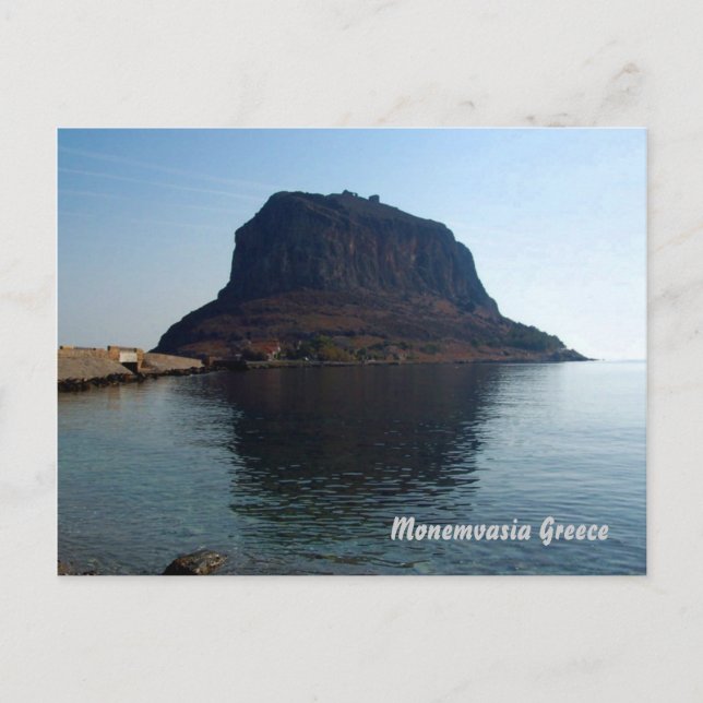 Cartão Postal Grécia Monemvasia (Frente)