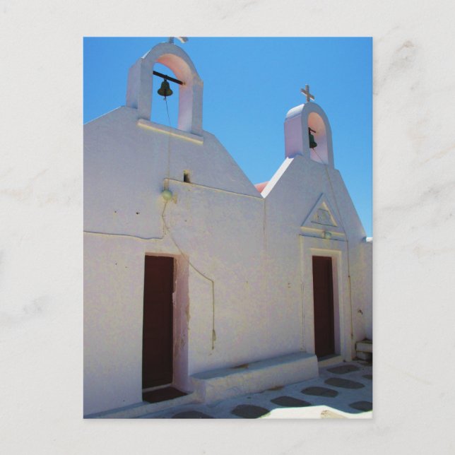 Cartão Postal Grécia - Mykonos (Frente)