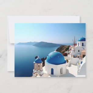 Cartão Postal Grécia Santorini
