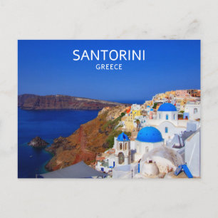 Cartão Postal Grécia Santorini
