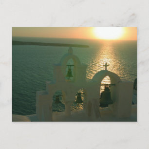 Cartão Postal Grécia Santorini Colette Guggenheim