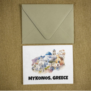 Cartão Postal Grécia Trendy Mykonos