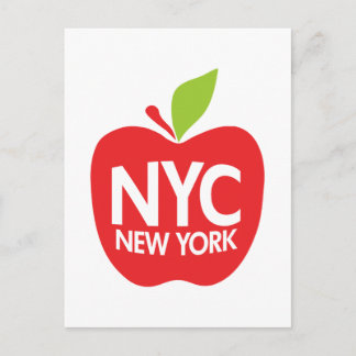 Cartão Postal Green Big Apple NYC