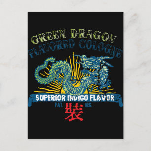 Cartão Postal Green Dragon Cologne