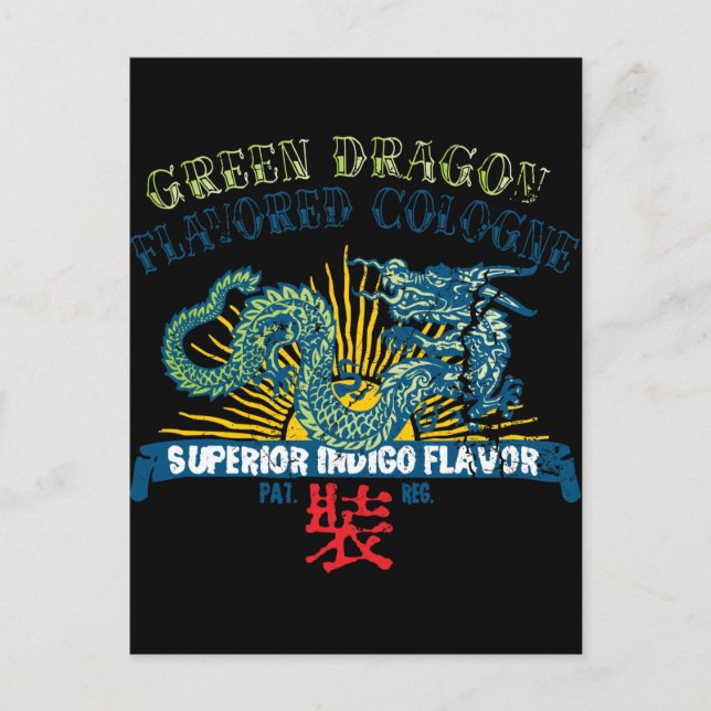 Cartão Postal Green Dragon Cologne (Frente)