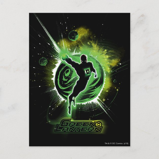 Cartão Postal Green Lantern - EO (Frente)