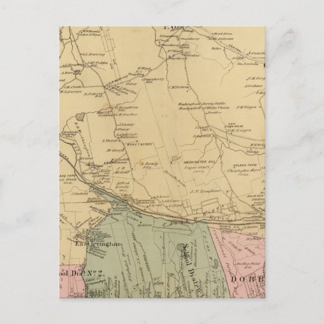 Cartão Postal Greenburgh, Nova Iorque (Frente)