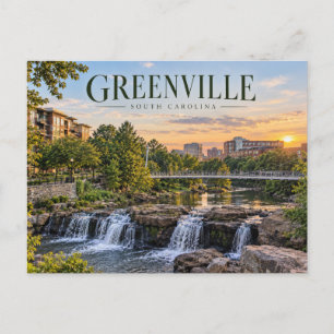 Cartão Postal Greenville Carolina do Sul