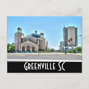 Cartão Postal greenville sc