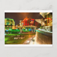 greenville,sul,carolina,centro,cidade,noite,sout