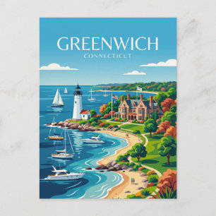 Cartão Postal Greenwich EUA
