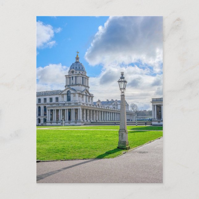 Cartão Postal Greenwich, Londres Reino Unido (Frente)