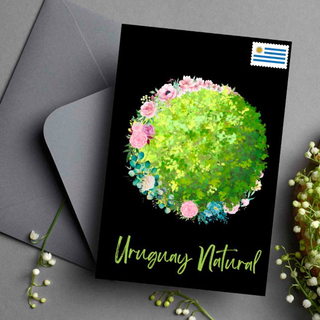 Cartão Postal Greetings from Uruguay Natural  (Criador carregado)