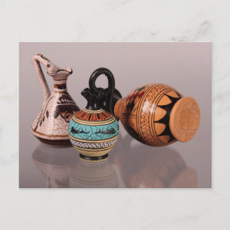Cartão postal grego Vases 2