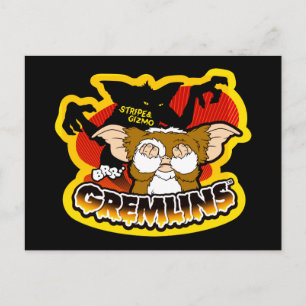 Cartão Postal Gremlins   Stripe Scaring Gizmo