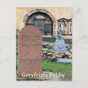 Cartão Postal Greyfriars Bobby, Edimburgo