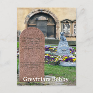 Cartão Postal Greyfriars Bobby, Edimburgo