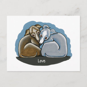 Cartão Postal Greyhound Huddle