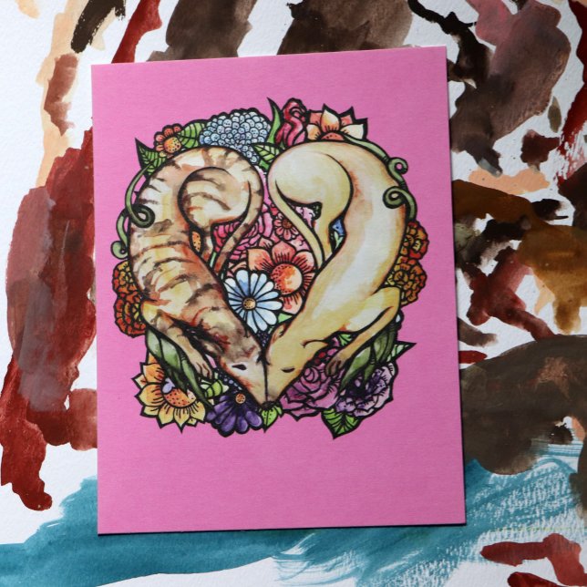 Cartão Postal Greyhounds (Criador carregado)