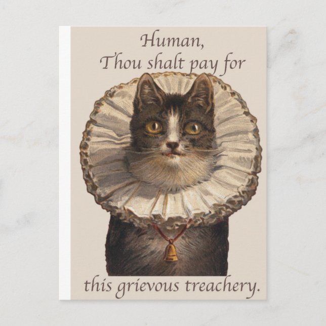 Cartão Postal Grievous Treachery (Frente)