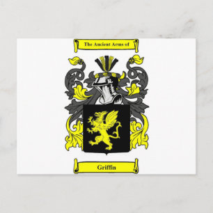 Cartão Postal Griffin Casaco de Braços