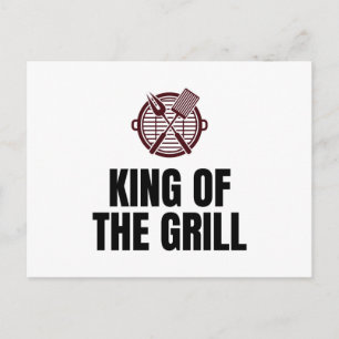 Cartão Postal Grill king