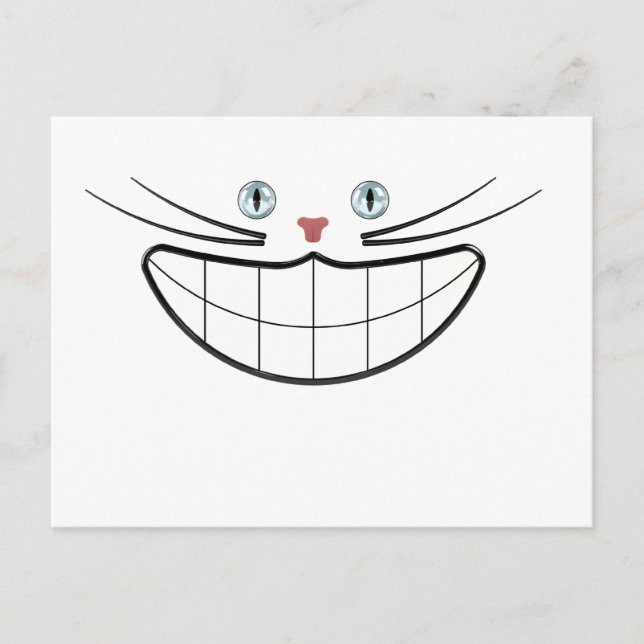 Cartão Postal Grinsekatze (Frente)