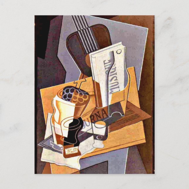 Cartão Postal Gris - Livro de Música (Frente)