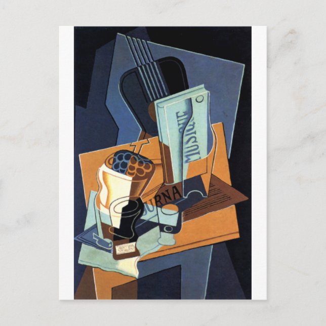 Cartão Postal Gris - O Livro da Música (Frente)