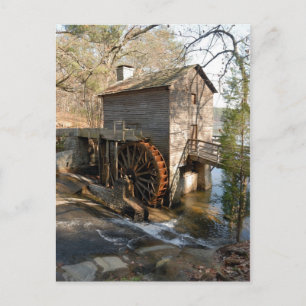 Cartão Postal Grist MIll Stone Mountain Georgia