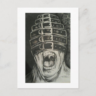 Cartão Postal gritar