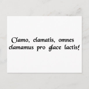 Cartão Postal Gritar, gritar, todos nós gritares por sorvete!