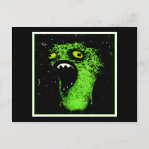 Cartão Postal Gritar Verde