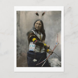 Cartão Postal Grite Em Oglala Sioux, 1899